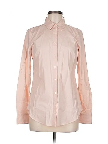 Ann Taylor Long Sleeve Button-Down Shirt (view 1)