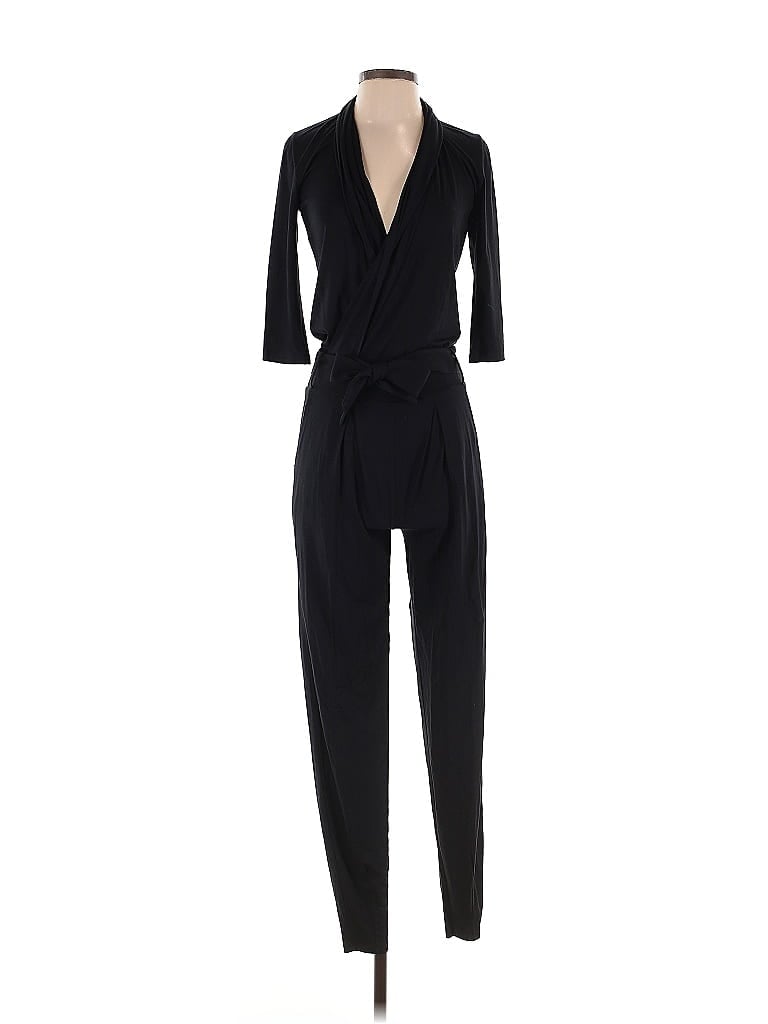 Pre-owned Les Lunes Jumpsuit In Black