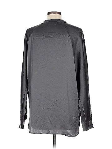 R | Label Long Sleeve Blouse (view 2)