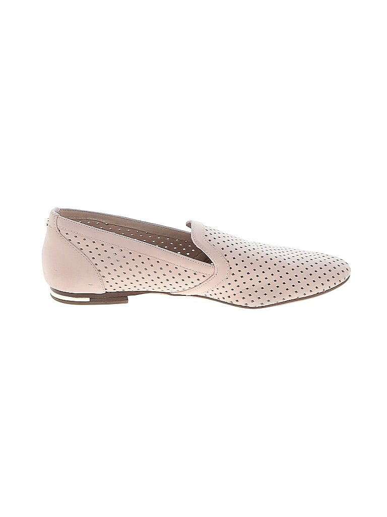 Yosi Samra Polka Dots Ivory Tan Flats Size 8 - photo 1