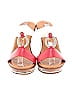 Contesa Color Block Red Wedges Size 5 1/2 - photo 2