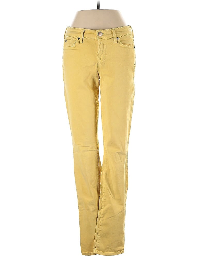 Pre-owned Level 99 Jeans In Yellow