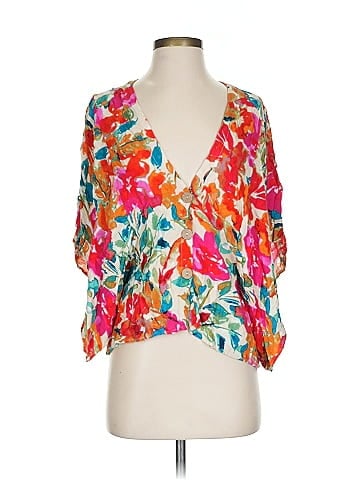 VICI 3/4 Sleeve Blouse (view 1)