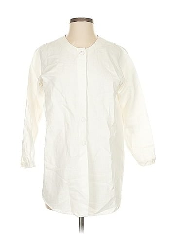 Barneys New York 3/4 Sleeve Button-Down Shirt (view 1)