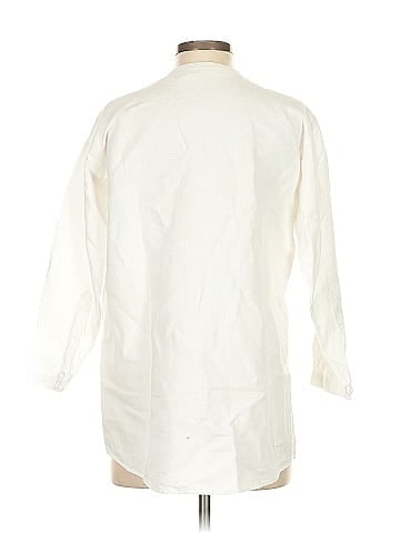 Barneys New York 3/4 Sleeve Button-Down Shirt (view 2)