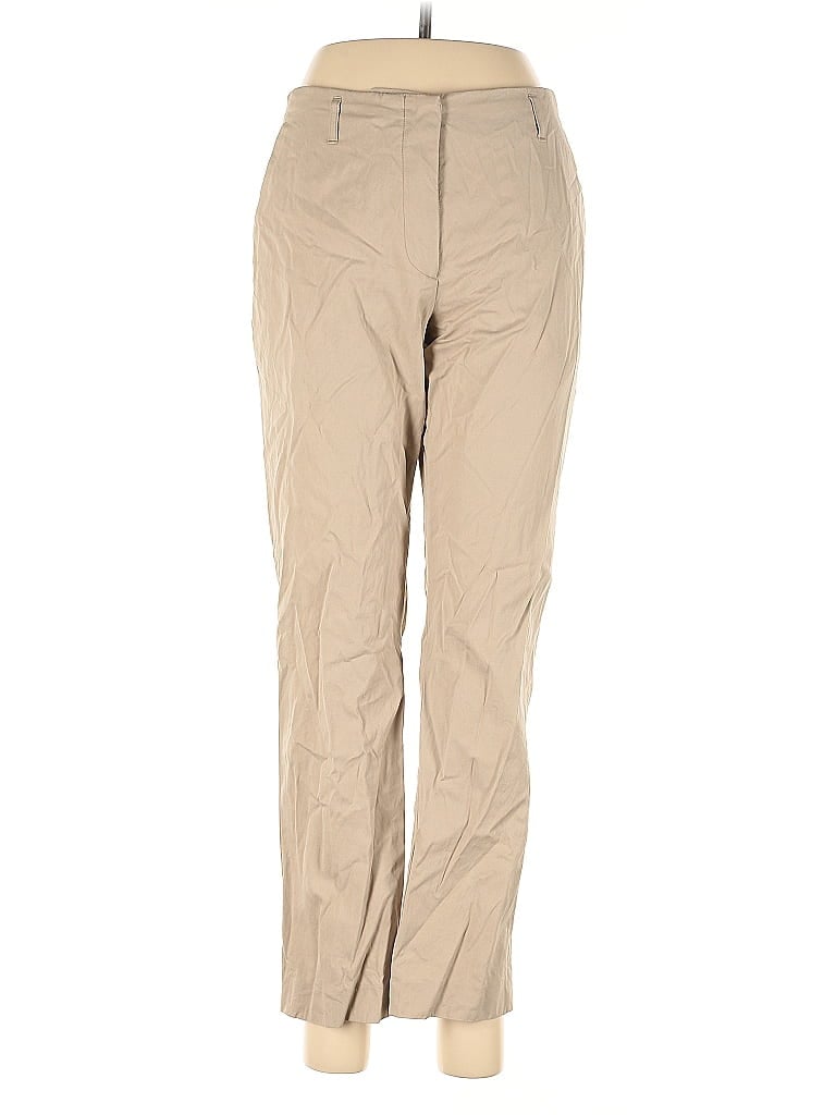 Pre-owned Dries Van Noten Khaki Pant In Brown