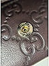 Gucci 100% Leather Black Brown Leather Card Holder One size - photo 7