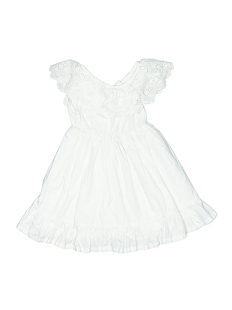 Pre-owned Unbranded Kids' Dress In White