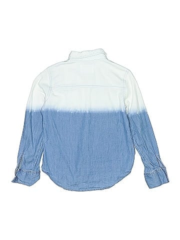 Justice Long Sleeve Button-Down Shirt (view 2)
