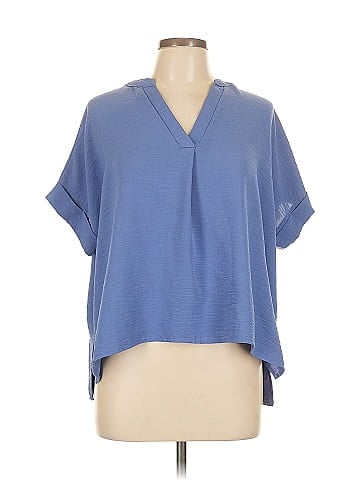 Easel Short Sleeve Blouse (view 1)