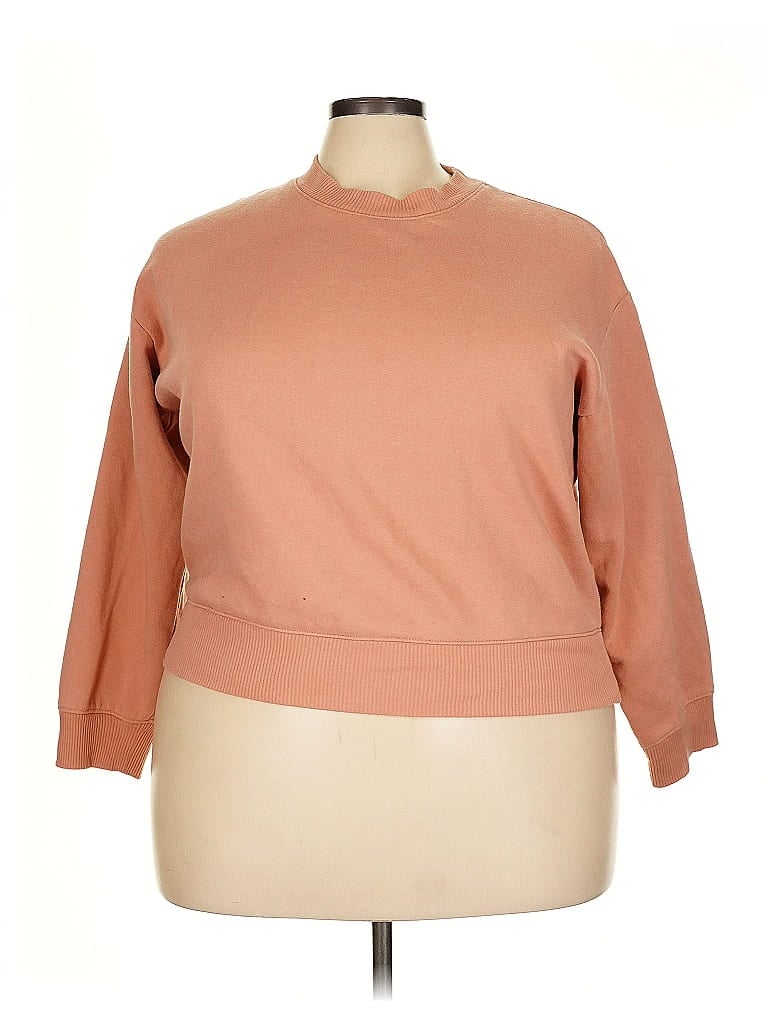 Pre-owned A New Day Sweatshirt In Brown