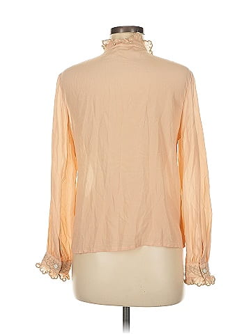 Louise Misha Long Sleeve Silk Top (view 2)
