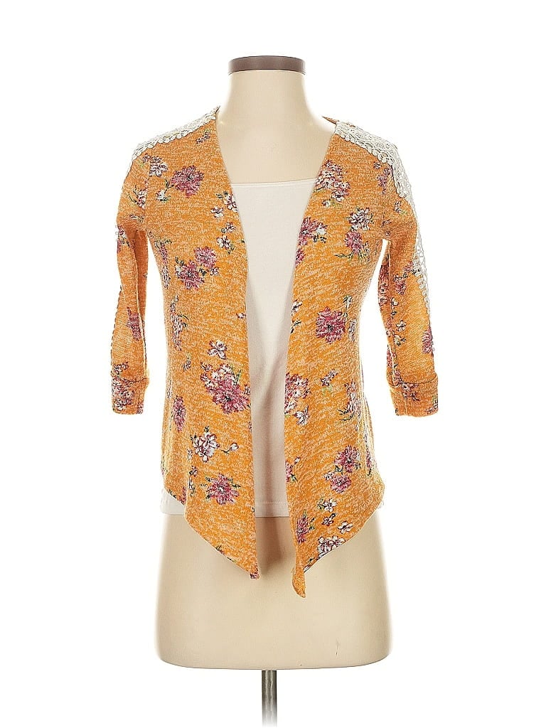 Pre-owned Assorted Brands Kimono In Orange