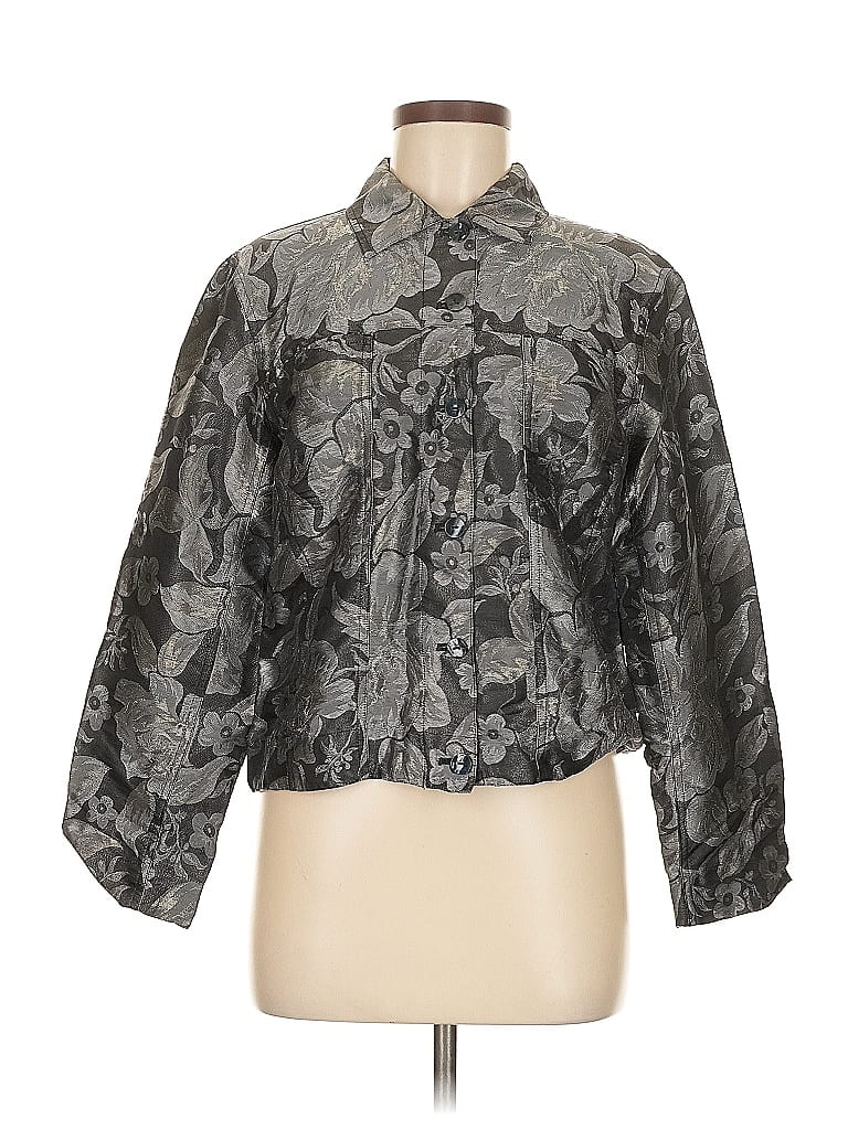 Pre-owned Chico's Jacket In Gray