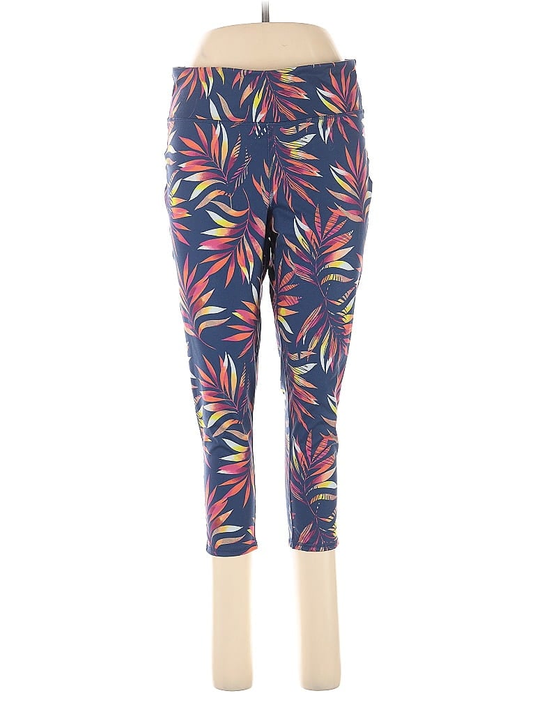 Pre-owned Gap Fit Active Pants In Blue