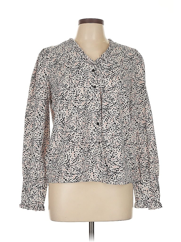 Click to view more detailed imagery on our partner's website Pre-owned Eliane Rose Long Sleeve Blouse In White