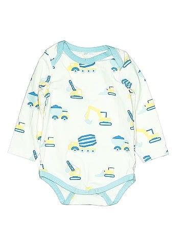 Monica + Andy Long Sleeve Onesie (view 1)