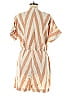 Lou & Grey for LOFT 100% Cotton Chevron-herringbone Tan Romper Size M - photo 2