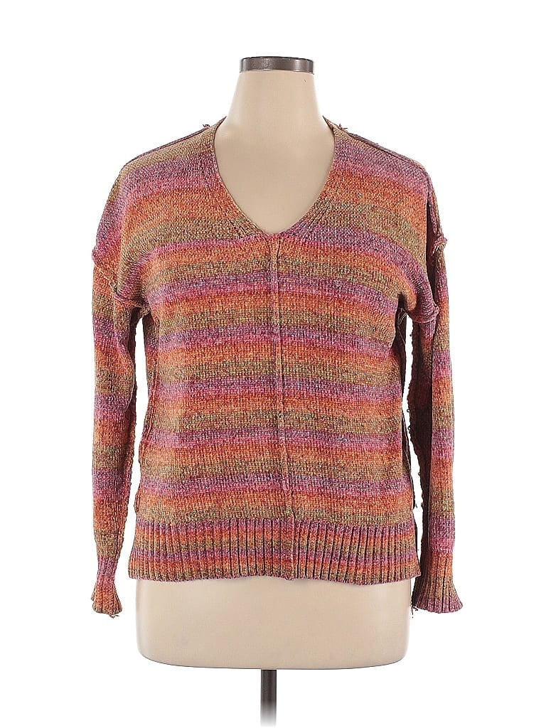 Pre-owned Rachel Zoe Tjx Pullover Sweater In Brown