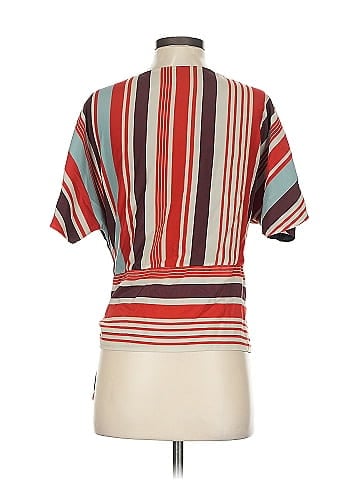 DELFI COLLECTIVE Short Sleeve Blouse (view 2)
