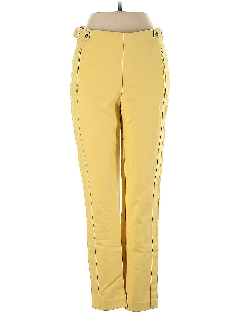 Click to view more detailed imagery on our partner's website Pre-owned Zara Basic Casual Pants In Yellow