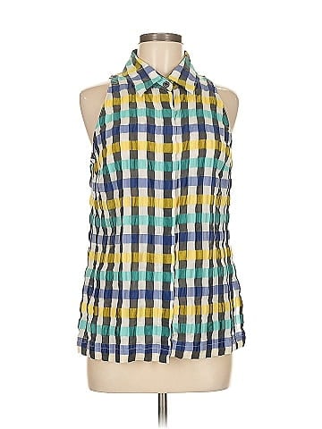 Worth New York Sleeveless Button-Down Shirt (view 1)