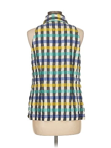 Worth New York Sleeveless Button-Down Shirt (view 2)
