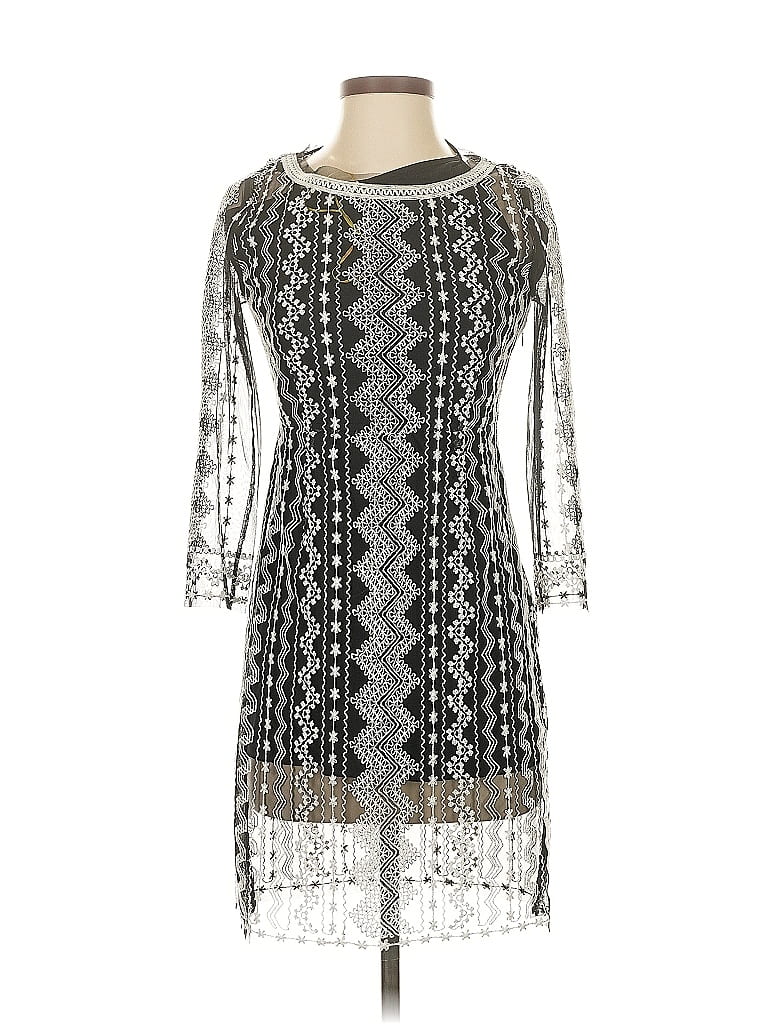 Pre-owned Catherine Malandrino Cocktail Dress In Silver