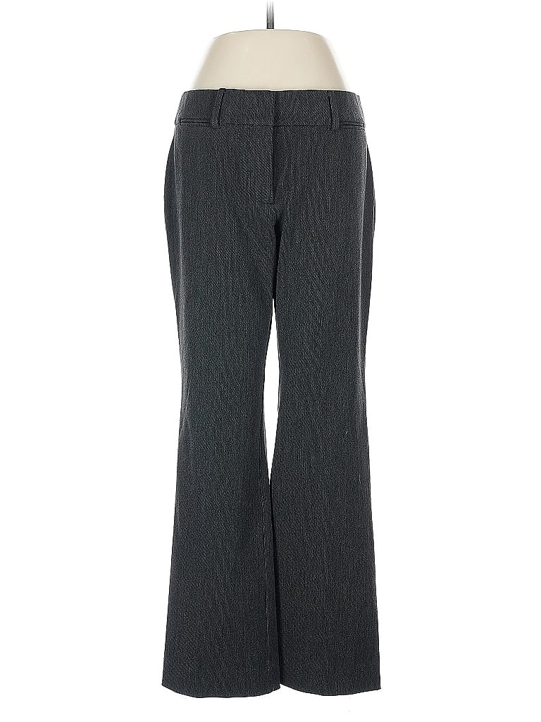 Pre-owned Ann Taylor Loft Dress Pants In Gray