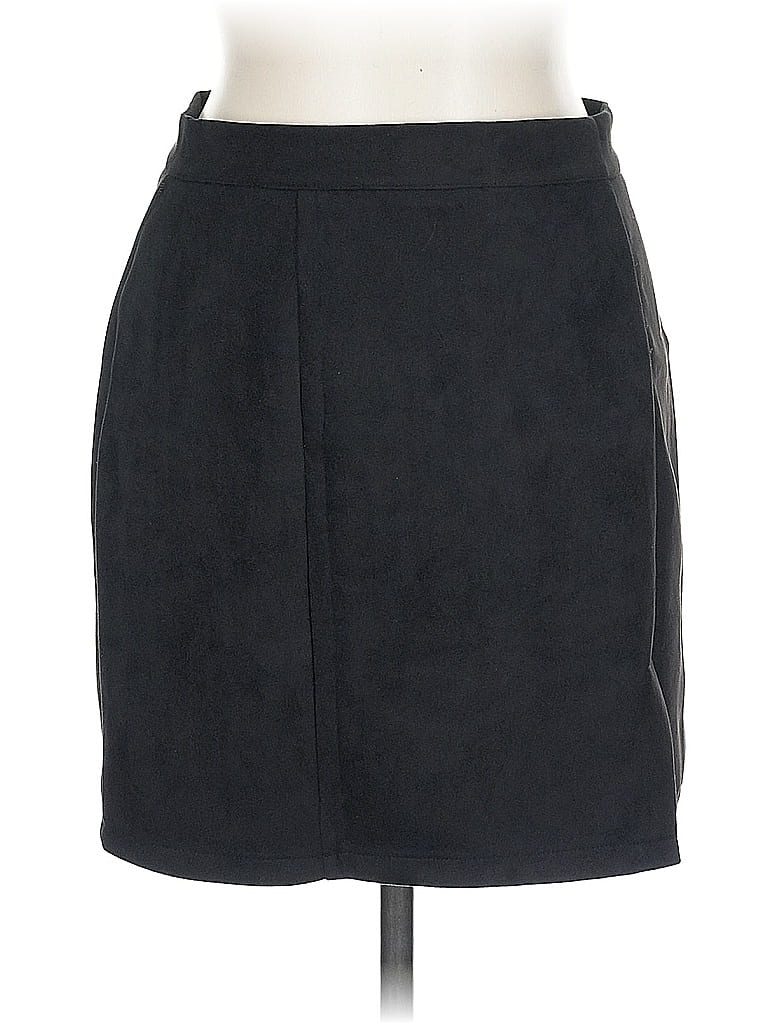 Pre-owned Assorted Brands Formal Skirt In Black