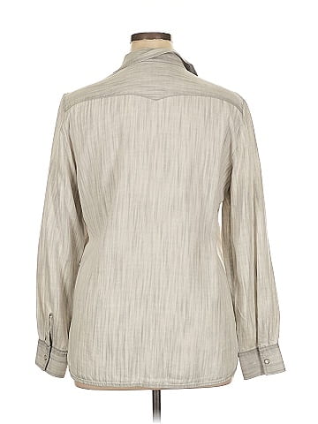 Foxcroft 3/4 Sleeve Button-Down Shirt (view 2)