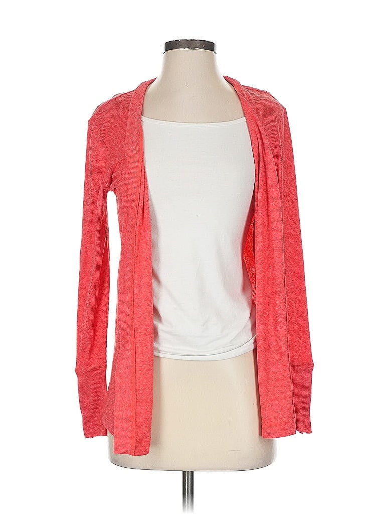 Pre-owned Michael Michael Kors Cardigan Sweater In Red