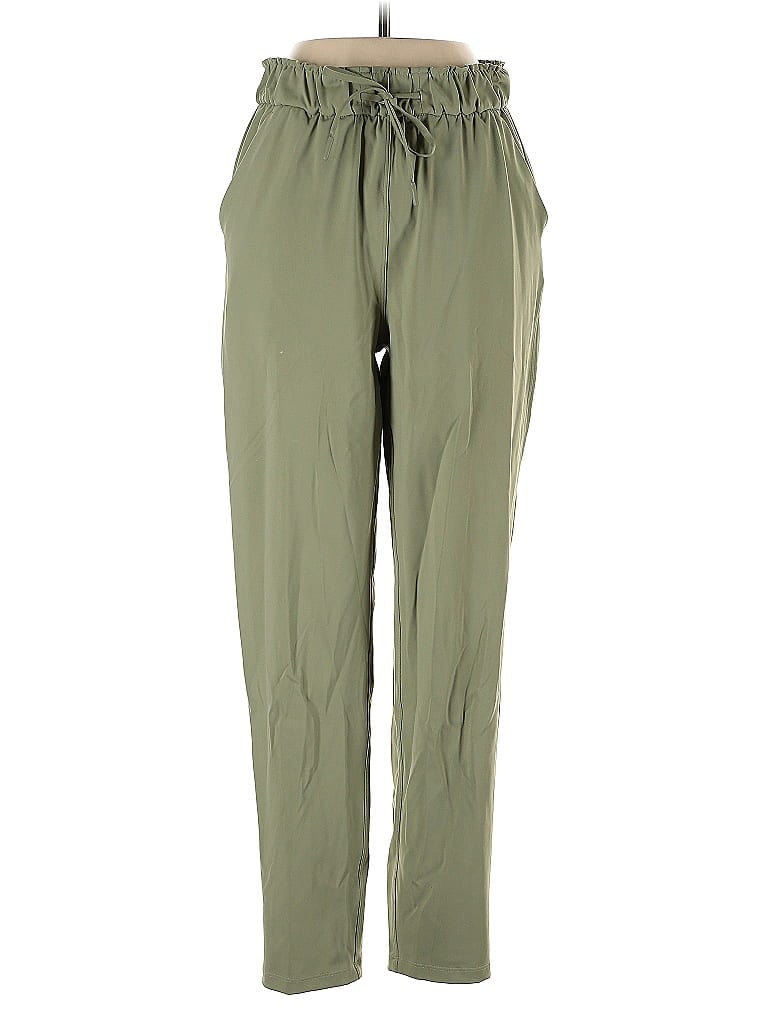 Pre-owned Lululemon Athletica Casual Pants In Green