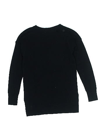 Aqua Cashmere Pullover Sweater (view 2)