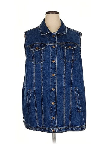 North Style Denim Vest (view 1)