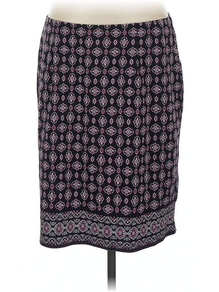 Pre-owned Jjill Casual Skirt In Purple