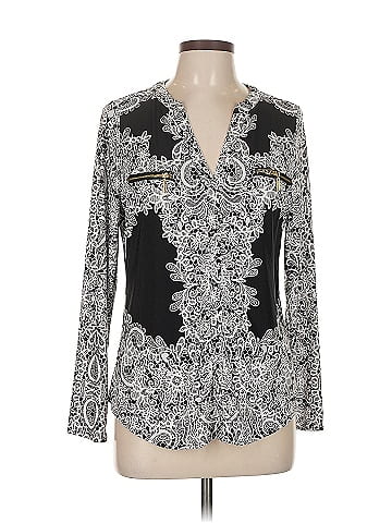 INC International Concepts Long Sleeve Blouse (view 1)