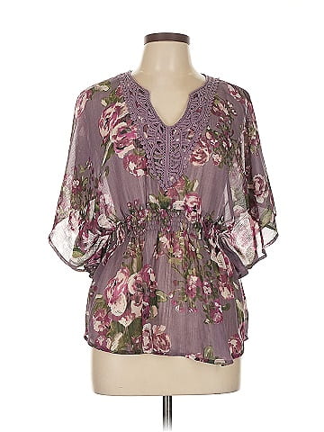 Candie's Short Sleeve Blouse (view 1)