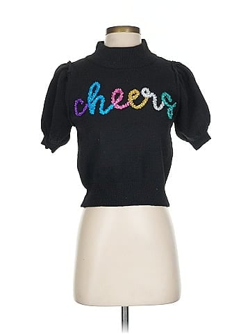 Peach Love Pullover Sweater (view 1)