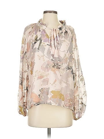 Buckle Black Long Sleeve Blouse (view 1)