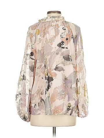 Buckle Black Long Sleeve Blouse (view 2)