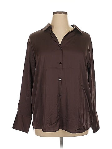 Cupcakes & Cashmere Long Sleeve Blouse (view 1)