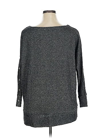 Roaman's 3/4 Sleeve Top (view 2)