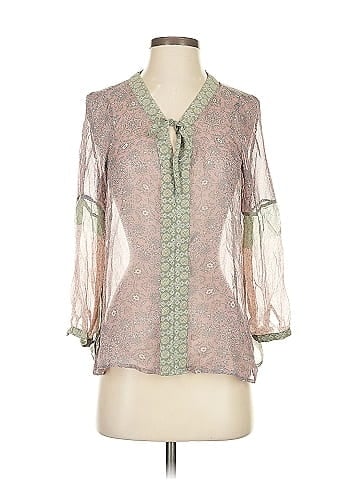 Gypsy 05 3/4 Sleeve Silk Top (view 1)