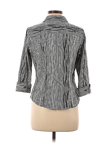 Foxcroft 3/4 Sleeve Button-Down Shirt (view 2)