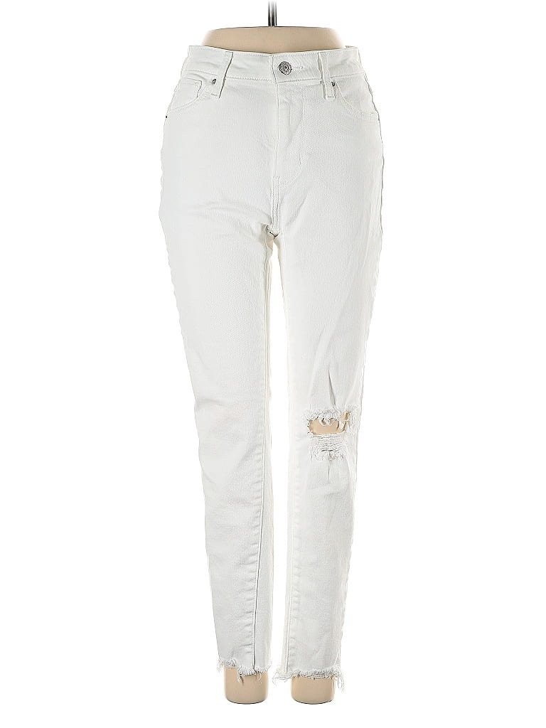 Pre-owned Levi's Jeans In White