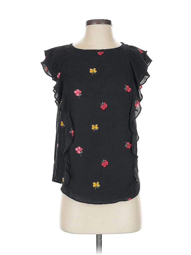 Click to view more detailed imagery on our partner's website Pre-owned Ann Taylor Loft 3/4 Sleeve Blouse In Black