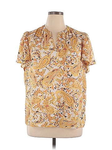 Kasper Short Sleeve Blouse (view 1)