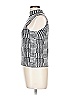 Gracia Houndstooth Silver Sweater Vest Size L - photo 5