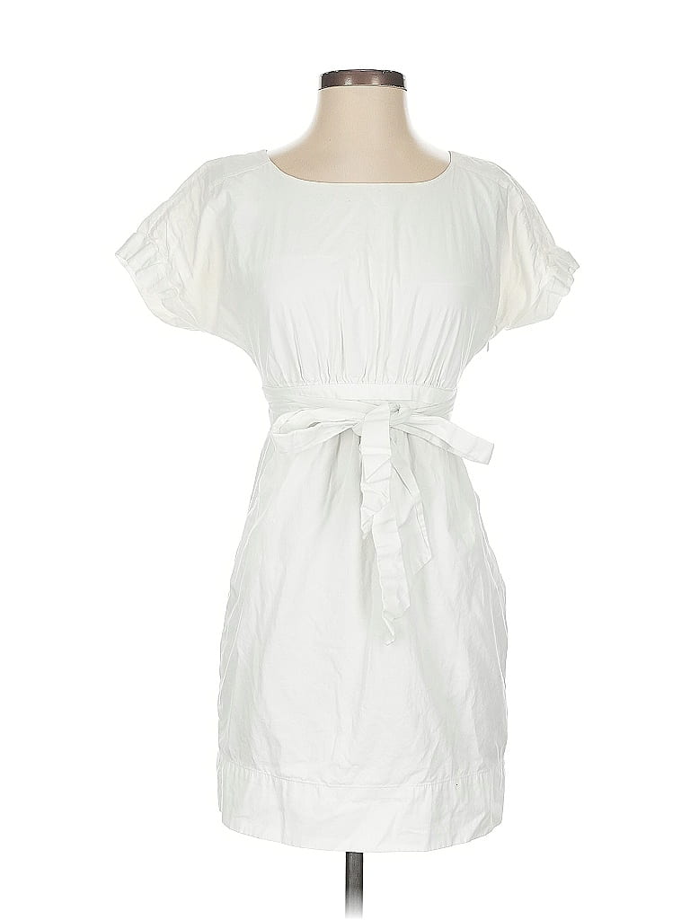 Pre-owned Hd In Paris Casual Dress In White